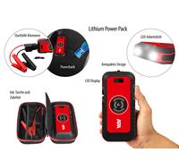 Lithium Powerpack Starthilfe Powerbank APA 12V 600/1200A 16.000mAh mit Hardcase