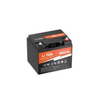 LiTime 12V 50Ah Deep Cycle Lithium Batterie für Marine, Wohnmobile, Fischfinder 0% MwSt. in DE & AT - €118,60