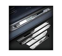 liuguoqiang Edelstahl Einstiegsleisten für Škoda Kamiq (NW4 2019-2025 2026), Türschweller Schutzleisten Set Kratzfest Auto Zubehör Silber Trittschutz Tuning Interieur Leisten