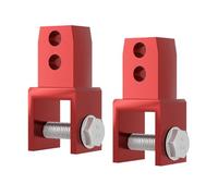 LIXSAZSE Höherlegung Motor Hinterradstoßdämpfer Fortschrittliche Stoßdämpfung Verbessert die Chassishöhe für EIN sanftes Fahrgefühl Motor Hinterradstoßdämpfer Erhöhung, Rot, 6.8 cm