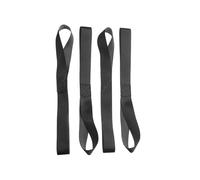 LIXSAZSE Motorradlenker Spanngurte für Dirtbikes, sicher und langlebig, robuste, weiche Schlaufen für sicheren Transport, Schwarze Roller Motorradanhänger, solide Ladungsgurte