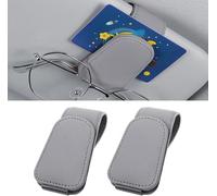 LiYeeYP 2 Stück Brillenhalter für Auto Sonnenblende für MB Sprinter Van 2007 to Current, Magnetische Auto Visier Brillenhalter, Brillenhalt Brillenhalter für Auto Sonnenblende