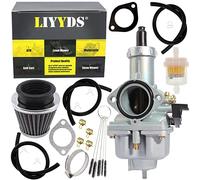 LIYYDS PZ30 Vergaser-Luftfilter-Set, kompatibel mit 125 cc 140 cc 150 cc 160 cc 200 cc 250 cc 300 cc CG 4-Takt-Motor XR200 XR200R Motorräder ATV Go Kart Kazuma SunL Roketa Mikuni Baja CRF KLX TTR