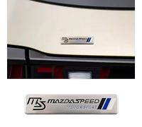 LJCXZS Auto Aufkleber Logo Emblem für Mazda CX-90 CX-70 CX-60,ABS Chrom Aufkleber Schutzblech Emblem Frontgrill Karosserie Kofferraum Badge Selbstklebende Plakette Replacement Auto Zubehör,B