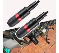 LJJWIW Motorrad Sturzpads für BMW GS R1200 R1250 2008-2025,Motorrad Anti Fallen Ball Motor Schutz Stick Protector Stange Crash Pads Motorgleiter Absturzschutz Zubehör,Red