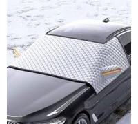 LJWAN Frontscheibenabdeckung Winter für BMW 5 Series G30+G31 2017-2023, Autoscheibenabdeckung Winterabdeckung Windschutzscheibenabdeckung 8 Magnete,B/175 * 115cm