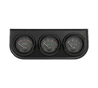 LKHDONG 52 mm 3-in-1 Zusatzinstrumente Multifunction, Voltmeter + Öltemperaturmesser + Öldruckanzeige, Zusatzinstrumente LED für Auto, 8-16V