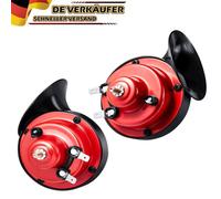 LKW 2X 300DB 12V Elektrisch Schnecken Klang Hupe Lufthorn laut Horn Auto Fanfare