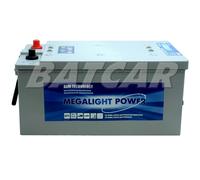 LKW AGM Batterie Megalight POWER Batterie 12V 230 Ah 1500A/EN ersetzt 210 225 Ah