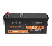 LKW Batterie 12V 150Ah ersetzt 140Ah 125Ah 120Ah Starterbatterie verschlossen