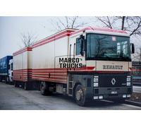 LKW Foto Renault AE 380.19 Box trailer Schweiz Beige none #a1lj