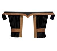 LKW Gardinen für Volvo FH Aero FH5 FH4 schwarz - braun