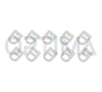 LKW Gardinenhaken, Gleiter fürVorhangklammer 10 Stück für MAN TGX