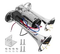 LKW Hupe 12V Doppelrohr Super Laut Auto Hupe LWK Hupe mit Kompressor Druckluft Horn Kit für Auto Zug Boot Auto Van