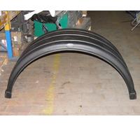 LKW Kotflügel Hinten 640mm Schwarz Kunststoff passend für Anhänger Radabdeckung