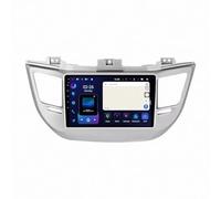 LKW Navi für Hyundai IX35 Tucson 3 2015-2018 mit Wireless Carplay&Android Auto, mit WiFi/GPS Navigation/Rückfahrkamera/SWC 4G+64G Auto Autoradio, 4 Kern 4G＋64G
