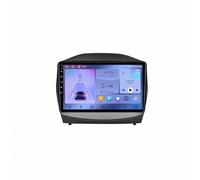 LKW Navi für Hyundai Tucson 2 LM IX35 2009-2015 mit Carplay Android Auto Wireless WiFi GPS RDS Mic Rückfahrkamera Camper Navigationssystem, 4 Kern 1G＋32G