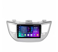 LKW Navi für Hyundai Tucson IX35 3 2014-2018 mit Carplay Android Auto Wireless WiFi GPS RDS Mic Rückfahrkamera Camper Navigationssystem, 4 Kern 2G＋32G