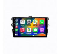 LKW Navi für Toyota Corolla 2007-2011 mit Carplay Android Auto Wireless WiFi GPS RDS Mic Rückfahrkamera GPS-Navigationsgeräte, 8 Kern 8G＋256G