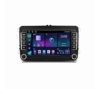 LKW Navi für VW Seat Altea XL Leon Alhambra Caddy mit Carplay Android Auto Wireless WiFi GPS RDS Mic Rückfahrkamera Pkw-Navi, 4 Kern 4G＋64G