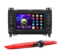 LKW Navigationsgerät mit 7 Zoll Touchscreen, GPS Navi Navigationssystem+Bremslicht Rückfahrkamera Ersatz für Mercedes Benz Viano Vito W639 V6 Van Transporter 2003-2014(Nr.7239)