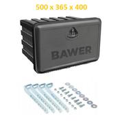 LKW Staukasten Bawer 500x400x365 +HALTERUNGEN Werkzeugkasten Staubox Anhänger