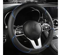 Lmaixua Auto Lenkradbezug, für Hyundai I10 I20 I30 I40 Ix20 Ix35 Ix55 Mode Anti Rutsch Atmungsaktiv Auto Lenkrad Abdeckung Ersatz Tuning Innenraum zubehör,B-O Type