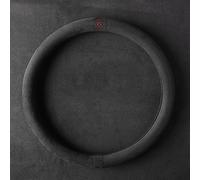 Auto Lenkradbezug für Mercedes Benz GLA GLB 180 180d 200 200d 220d 250 GLA GLB 43 45 36cm Suede Lenkrad Wrap Protector Atmungsaktive Lenkradhülle Lenkradschutz Abdeckung,Red-O Type