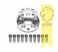 4x Lochkreisadapter VA + HA 5 x 112 auf 5 x 130 15mm je Seite / 30mm je Achse