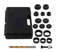 Lochstanzwerkzeug Set 17tlg for PDC Sensoren 17-32mm Kohlenstoffstahl HSS-G