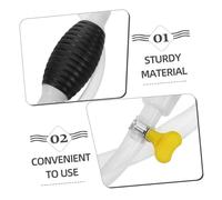 LOLIPPYY Handpumpe Öl Absaugpumpe mit Selbstansaugung Tragbare Hand Siphon Pumpe für Benzin Treibstoff Transfer Manuelle Flüssigkeitspumpe für Auto und Haushalt Schnelle und Effiziente