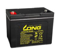 Kung Long Blei-Vlies-Akku KPH75-12NE, 12 V, 75 Ah, zyklenfest