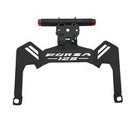 LongGreat Aluminium Fahrzeughalterungen Motorrad GPS Handyhalter Halterung Halter Fit Für Honda Forza 125 300 2017-2020 (Rot,Forza 125)