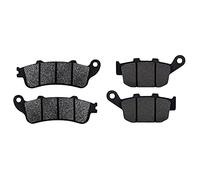 LOPART Motorrad Bremsbelag Vorne Und Hinten Für Honda FES 125 Pantheon 125 2003-2006 FES150 Pantheon 150 2003-2006 Zubehör (Color : Front and Rear)