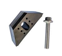 lopituwe Batteriehalterungsset, einfache Installation, kompakte Halterung, praktische Option zum Schutz von Autobatterien, fester Batteriehalter, einfache Installation, Kfz Bereich