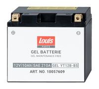 Louis Parts Gel-Batterie LT12B-BS 12V/10AH SAE210A