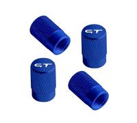 Loujyou 4 Stück Auto Ventilkappen Aluminiumlegierung Wasserdicht Staubdicht für Peugeot GT GTLine RCZ 308 508 3008 5008,E