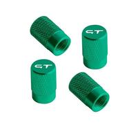 Loujyou 4 Stück Auto Ventilkappen Aluminiumlegierung Wasserdicht Staubdicht für Peugeot GT GTLine RCZ 308 508 3008 5008,C