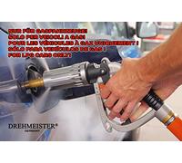 LPG Adapter Set M10 - extra lang - Tankadapter mit Etui - für Gasfahrzeuge - Alle Europa Autogas Adapter (M10/W21.8)