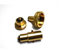 LPG Autogas Tankadapter M10 ACME + Dish + Bajonett Messing