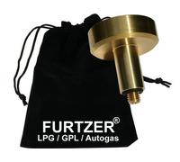 LPG GPL Autogas Tankadapter M10 DISH kurz Adapter mit Beutel by Furtzer®