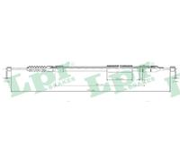 Handbremsleitung Trommelbremse C0555B LPR für OPEL CORSA C TIGRA TwinTop