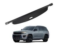 LPYFDC Auto Laderaumabdeckung Kofferraumabdeckung Rollo für Jeep Grand Cherokee L (3-Row;WL) 2021-2023, Einziehbarer Kofferraum Hutablage, GepäCkraumabdeckung Auto Zubehör