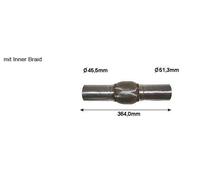 LRT Automotive Flexrohr Abgasanlage FA45364 – 150 mm – passend für FIAT Tipo
