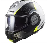 LS2 FF906 ADVANT CODEX Klapphelm weiss-schwarz S