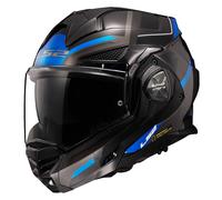 LS2, Klapphelm Motorrad ADVANT X SPECTRUM Black Titanium Blue, XS