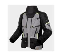 LS2 APOLLO MAN Motorradjacke schwarz grau gelb Gr. XXL