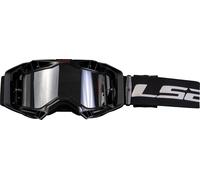 Crossbrille LS2 Aura Pro Iridium MX Brille, schwarz, verspiegelt UNI schwarz, verspiegelt