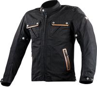 LS2 Bullet wasserdichte Motorrad Textiljacke, schwarz, Größe M für Männer