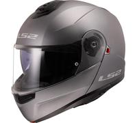 LS2, Casque modulable Moto Strobe II matt Titanium, XXL